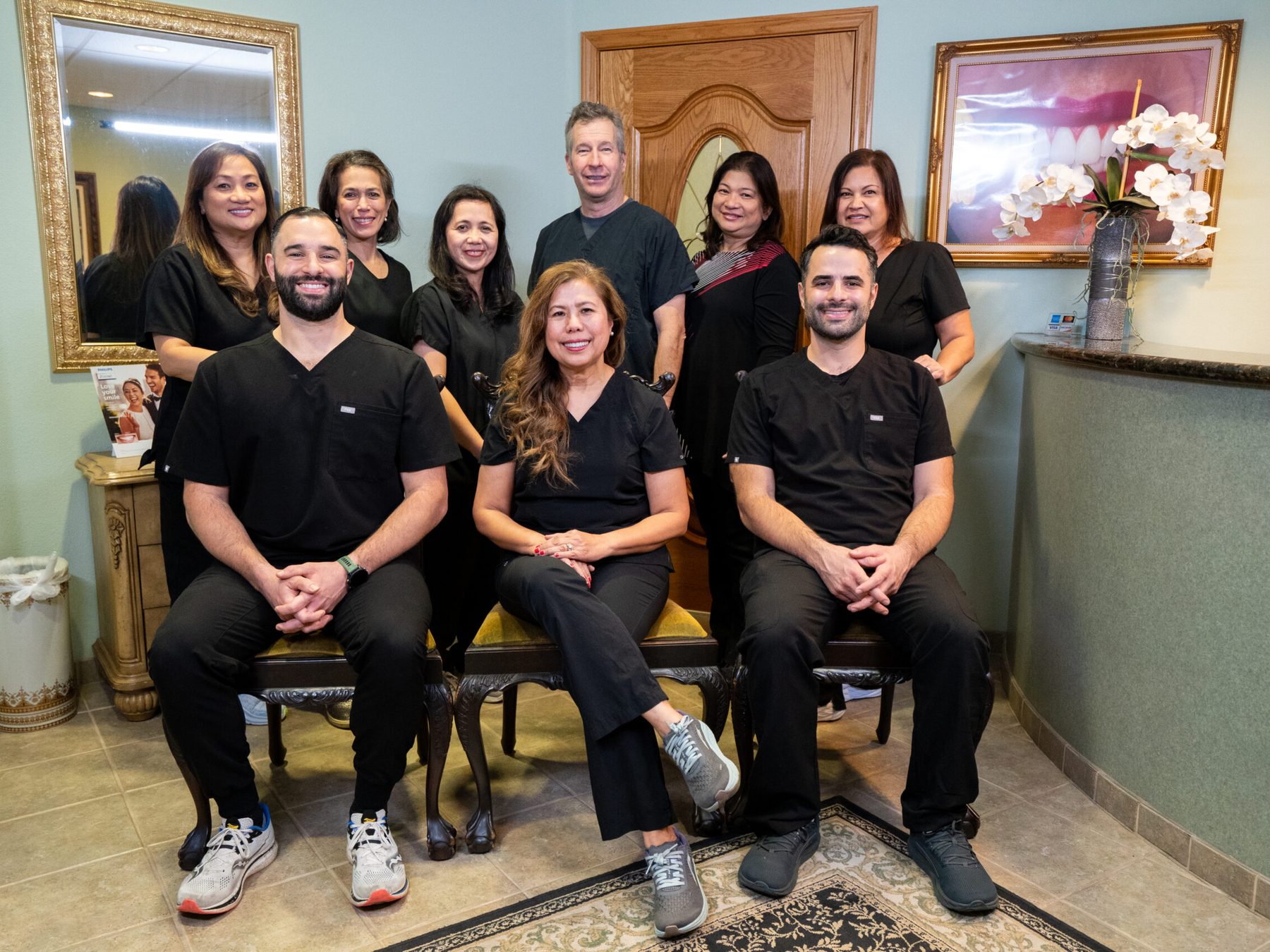 The team at the Anchor Dental & Implant Center practice