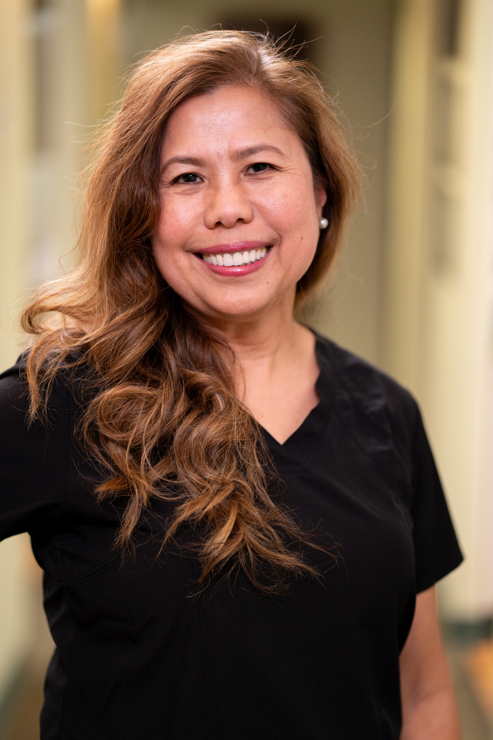 Dr. Virginia Padua Mattson smiling portrait - Rancho Bernardo Dentist Professional headshot of Dr. Virginia Padua Mattson, dentist at Rancho Bernardo practice - Rancho Bernardo Dentist